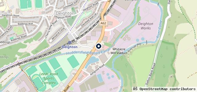 Map showing the location of Hepworth Motor Co Ltd