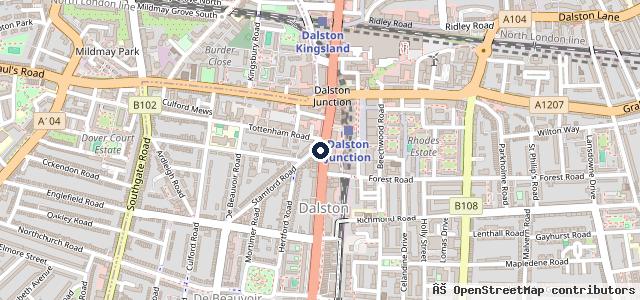 Map showing the location of Motoden Yamaha