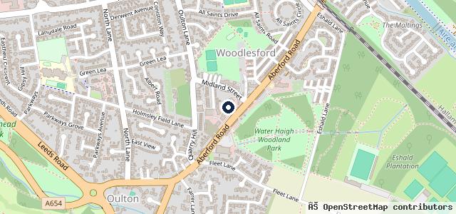 Map showing the location of Coopers Of Oulton Limited