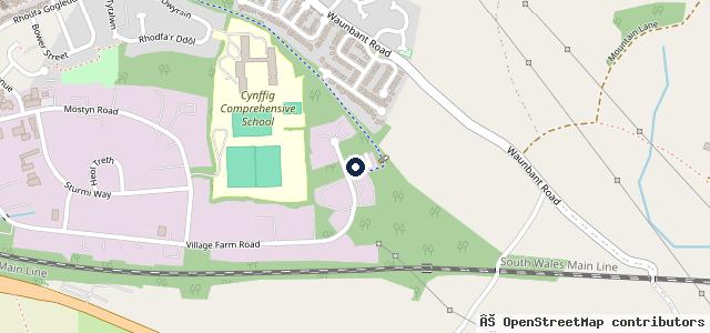 Map showing the location of Newman's MOT Services Ltd