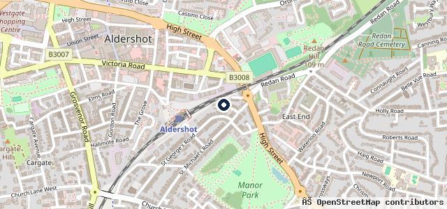 Map showing the location of Avantec Auto Centre