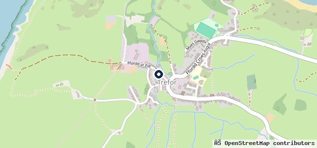 Map showing the location of Eifl Road Garage