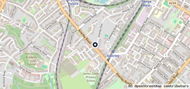 Map showing the location of Brown Technical Services