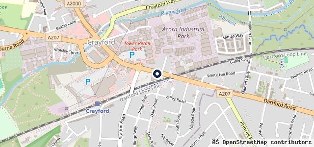 Map showing the location of Pars Autos Limited