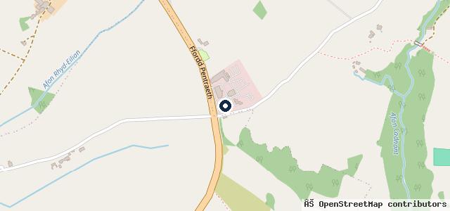 Map showing the location of Pentraeth Automotive Limited
