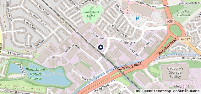Map showing the location of Perfection Motor Vehicle Repairs