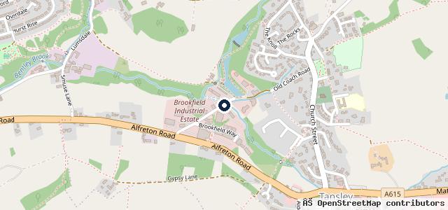 Map showing the location of Harrison's Garage Services Ltd