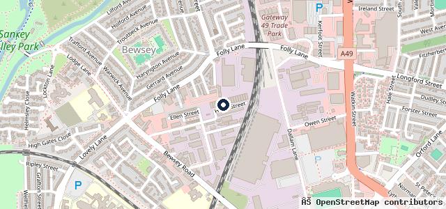 Map showing the location of Prestige Auto Repairs N/W Ltd