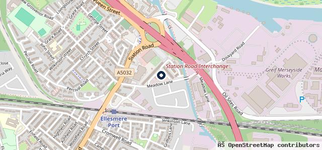 Map showing the location of Central VW Audi