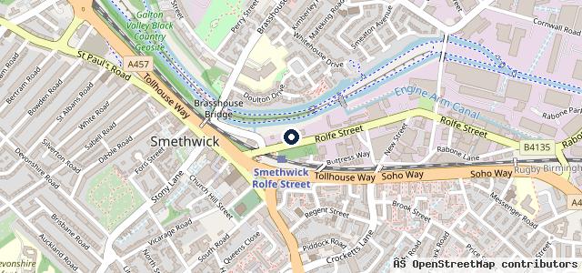 Map showing the location of Rolfe Street ARC Ltd