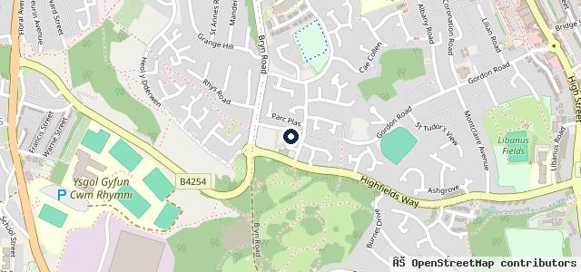 Map showing the location of Britannia Tyres & Exhaust Centre