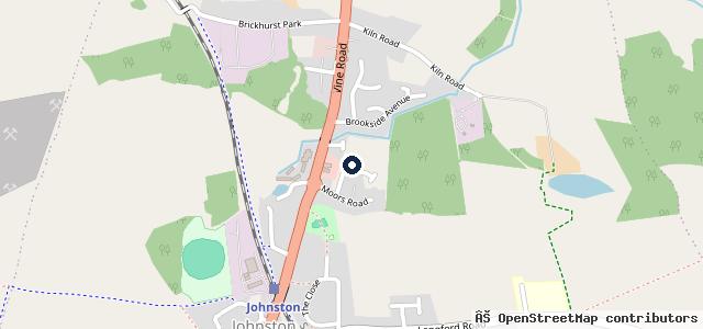 Map showing the location of Ray Williams Motorcycles