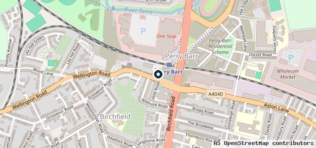 Map showing the location of B S Motors