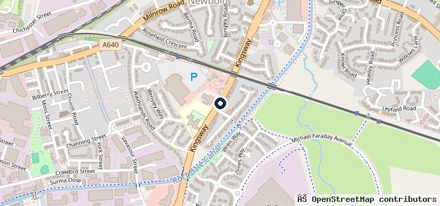 Map showing the location of RRG Skoda Rochdale
