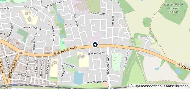 Map showing the location of S L D Motors