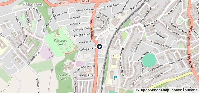 Map showing the location of Autofix motors | Scarborough