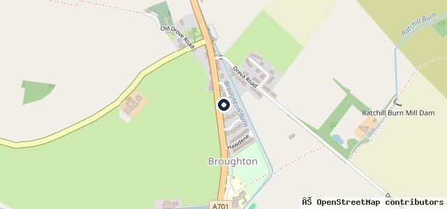 Map showing the location of Scott Vehicle Repair LTD
