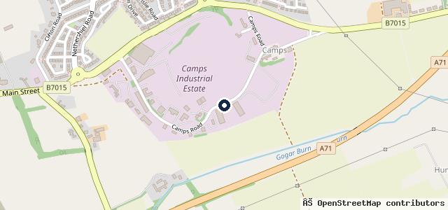 Map showing the location of UK Accident Repair