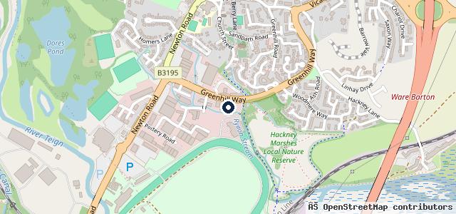 Map showing the location of Seymour Horwell - Independent Volvo Dealers & Independent Audi Service Centre
