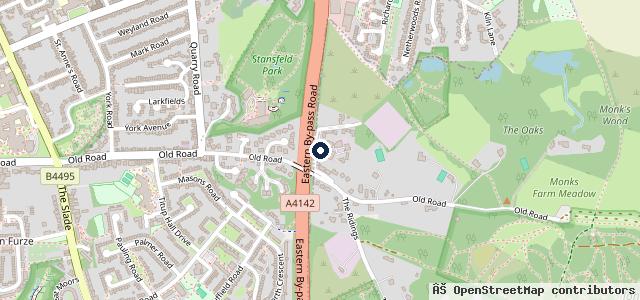 Map showing the location of S J M Motor Repair Ltd