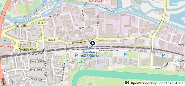 Map showing the location of Fix Auto Newbury