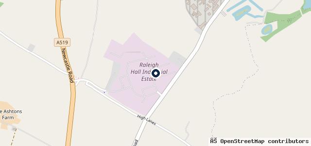 Map showing the location of Specialist Vehicle Restorations