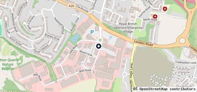 Map showing the location of Stratstone BMW Maidstone