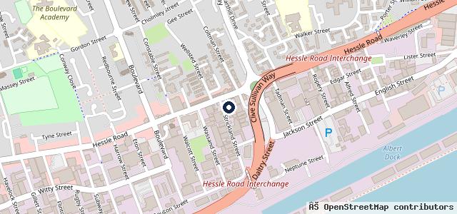 Map showing the location of Kingston Car Services Ltd.