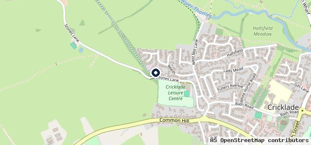 Map showing the location of T. James Motors