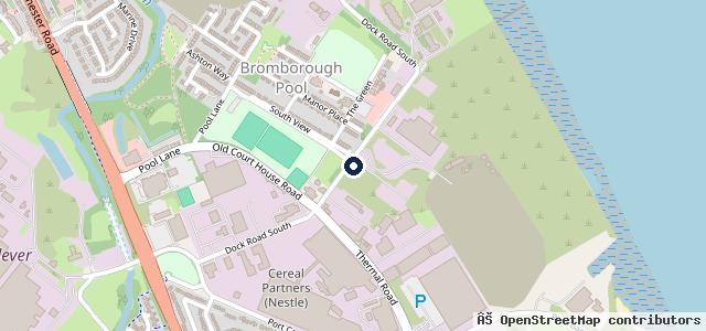 Map showing the location of Motor Vehicle Repair Services Centre