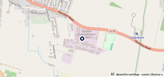 Map showing the location of A D D Tyre & Exhaust