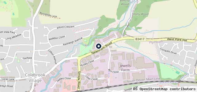 Map showing the location of Victor Barry Tyres