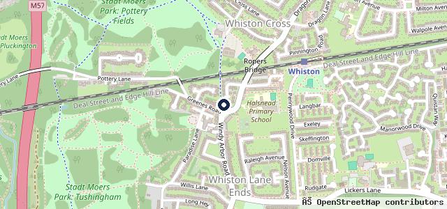 Map showing the location of Village Auto Repairs