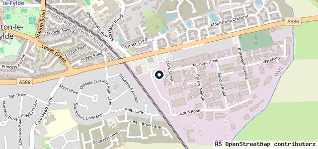 Map showing the location of AutoBay Car & Commercial
