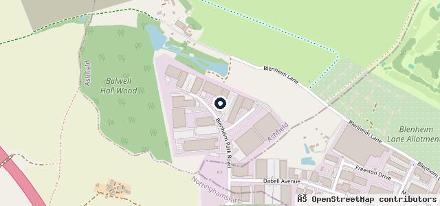 Map showing the location of Car & Commercial Repairs Ltd