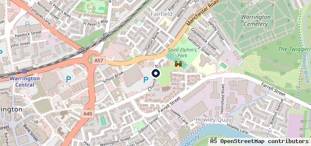 Map showing the location of The Gateway