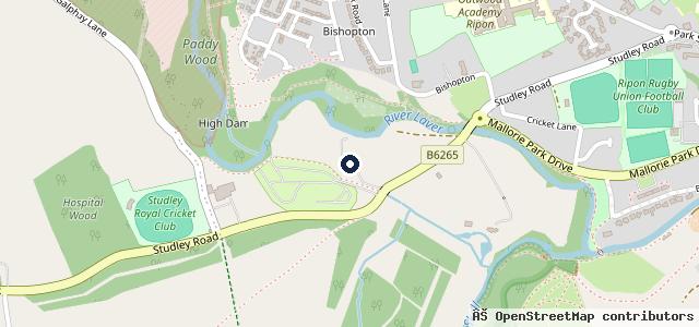 Map showing the location of JA Services (Ripon) Ltd