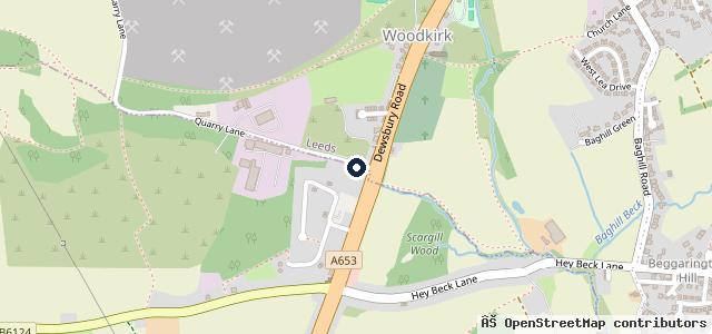 Map showing the location of Eaky Clean Valeting & Detailing Ltd