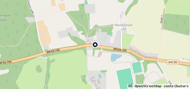 Map showing the location of Bosch Car Service - Whitehill Service Station