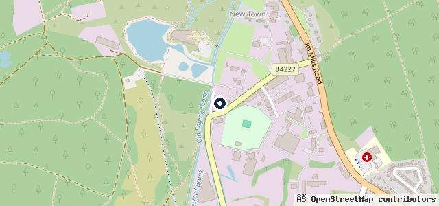 Map showing the location of Winner Garage Škoda