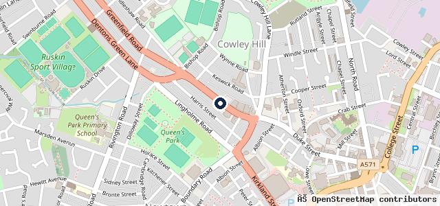 Map showing the location of Worsley Auto Repairs