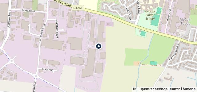 Map showing the location of WVS Performance LTD