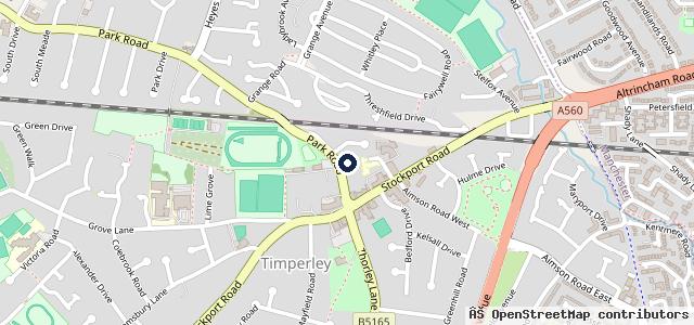 Map showing the location of J & M Autos