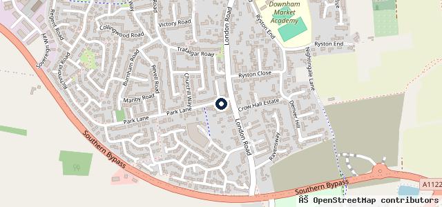 Map showing the location of Wrights Motors