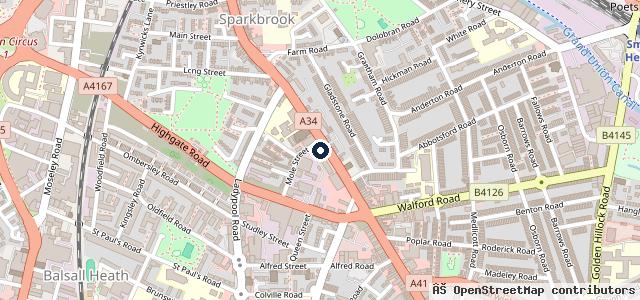 Map showing the location of City Tyres & Wheel Alignment Centre