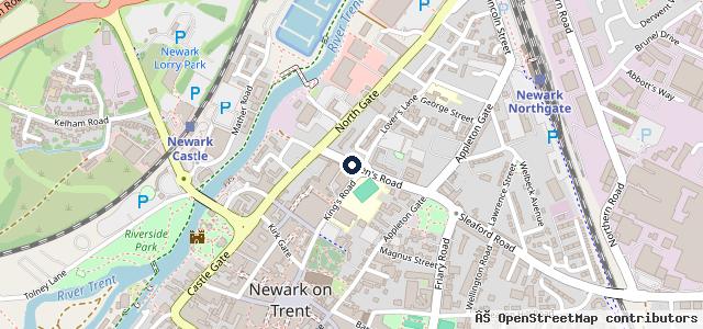 Map showing the location of M Peet ltd
