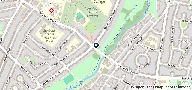 Map showing the location of Heartlands Auto Centre Limited
