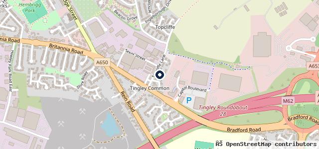 Map showing the location of Hydro Shine (Mobile Valeting Yorkshire)