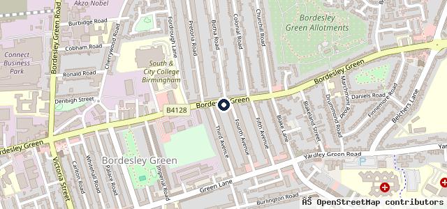Map showing the location of Ibraheem Tyres & Mobile Tyre Fitting