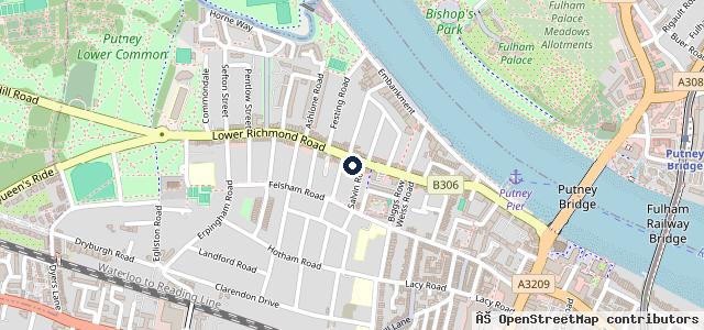 Map showing the location of MINI Park Lane | London